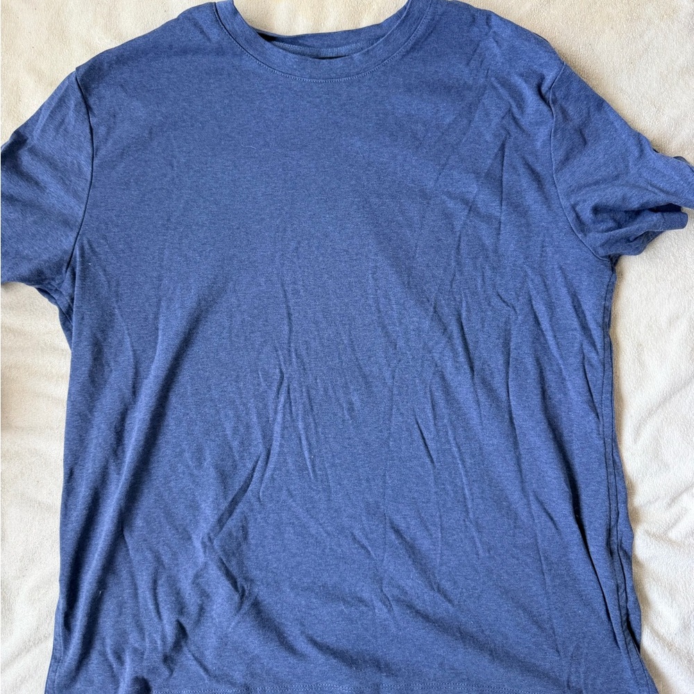Banana Republic Classic Blue Short Sleeve Tee